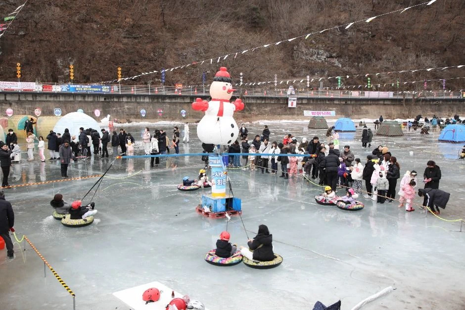 안동 암산얼음축제